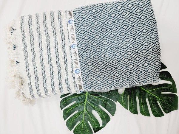 Ebby Turkish Throw Towel - Large - Da Bohemian Bazaar