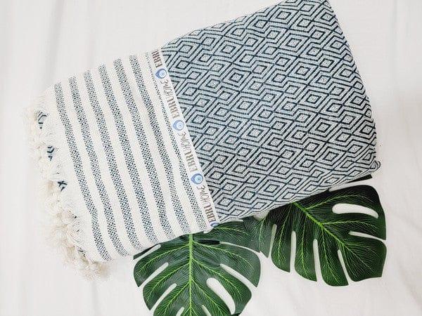 Ebby Turkish Throw Towel - Large - Da Bohemian Bazaar