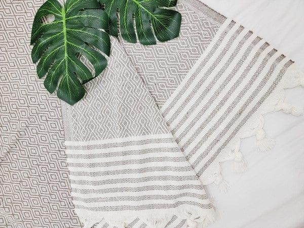 Gloria Turkish Throw Towel - XL - Da Bohemian Bazaar