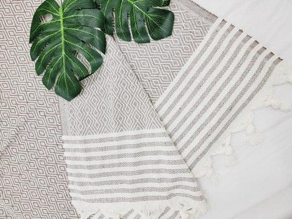Gloria Turkish Throw Towel - XL - Da Bohemian Bazaar