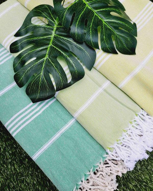 Layla Turkish Throw Towel - XL - Da Bohemian Bazaar