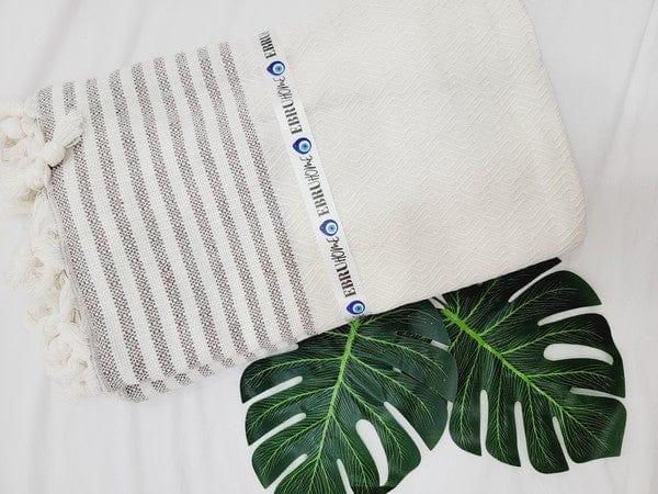 Mykonos Turkish Throw Towel - XL - Da Bohemian Bazaar