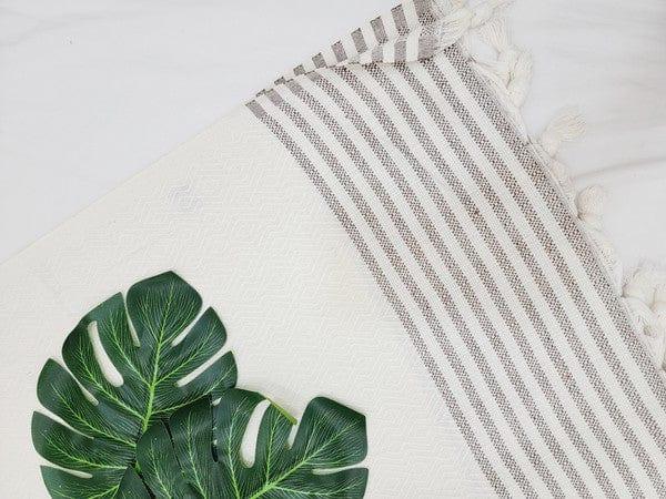 Mykonos Turkish Throw Towel - XL - Da Bohemian Bazaar