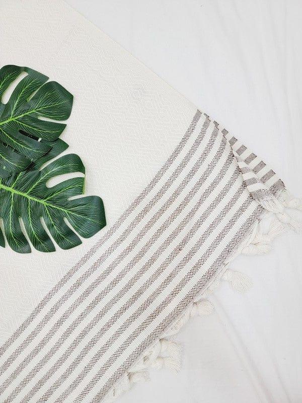 Mykonos Turkish Throw Towel - XL - Da Bohemian Bazaar