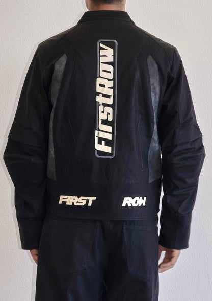 Furious Motor Racing Vegan Leather Jacket - Da Bohemian Bazaar