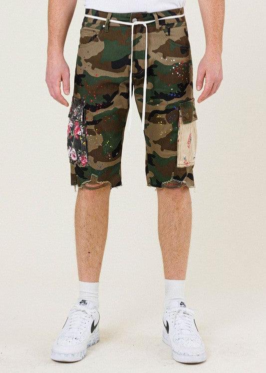 Camo Cargo Short - Da Bohemian Bazaar