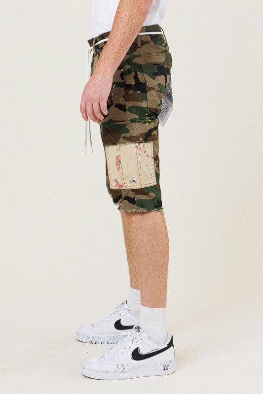 Camo Cargo Short - Da Bohemian Bazaar