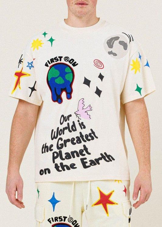 Earth Graphic Tee - Da Bohemian Bazaar