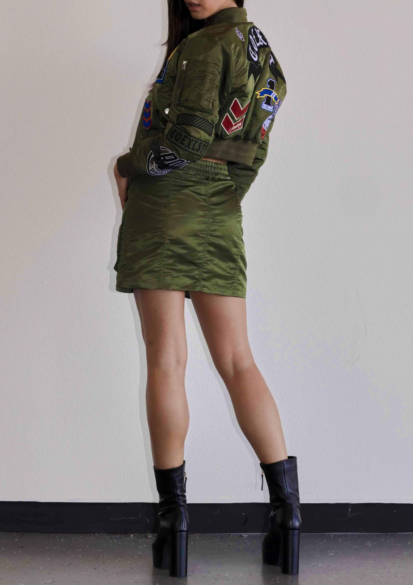 Coexist Multi Patches MA-1 Bomber Jacket - Da Bohemian Bazaar