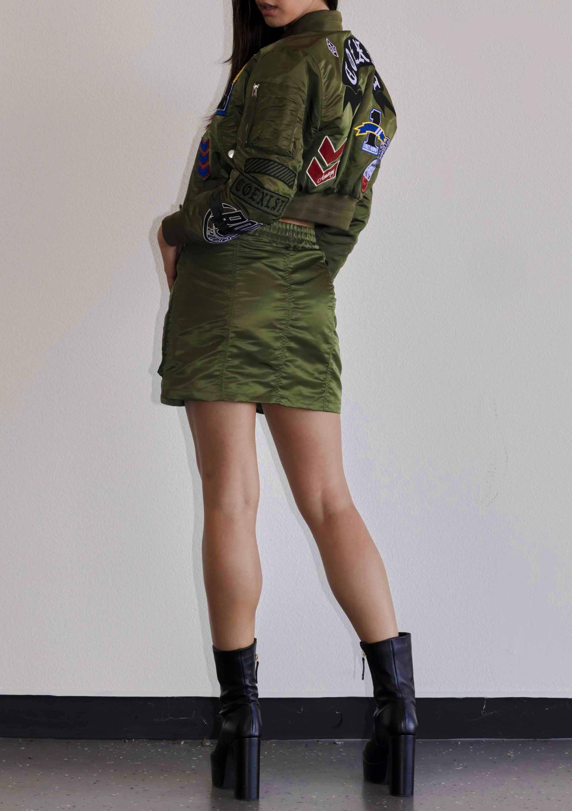 Coexist Multi Patches MA-1 Bomber Jacket - Da Bohemian Bazaar