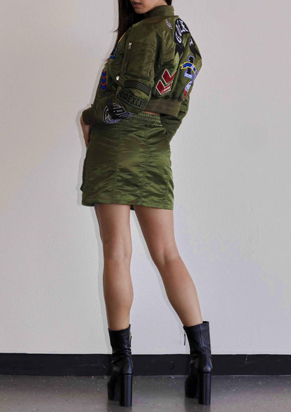 Coexist Multi Patches MA-1 Bomber Jacket - Da Bohemian Bazaar