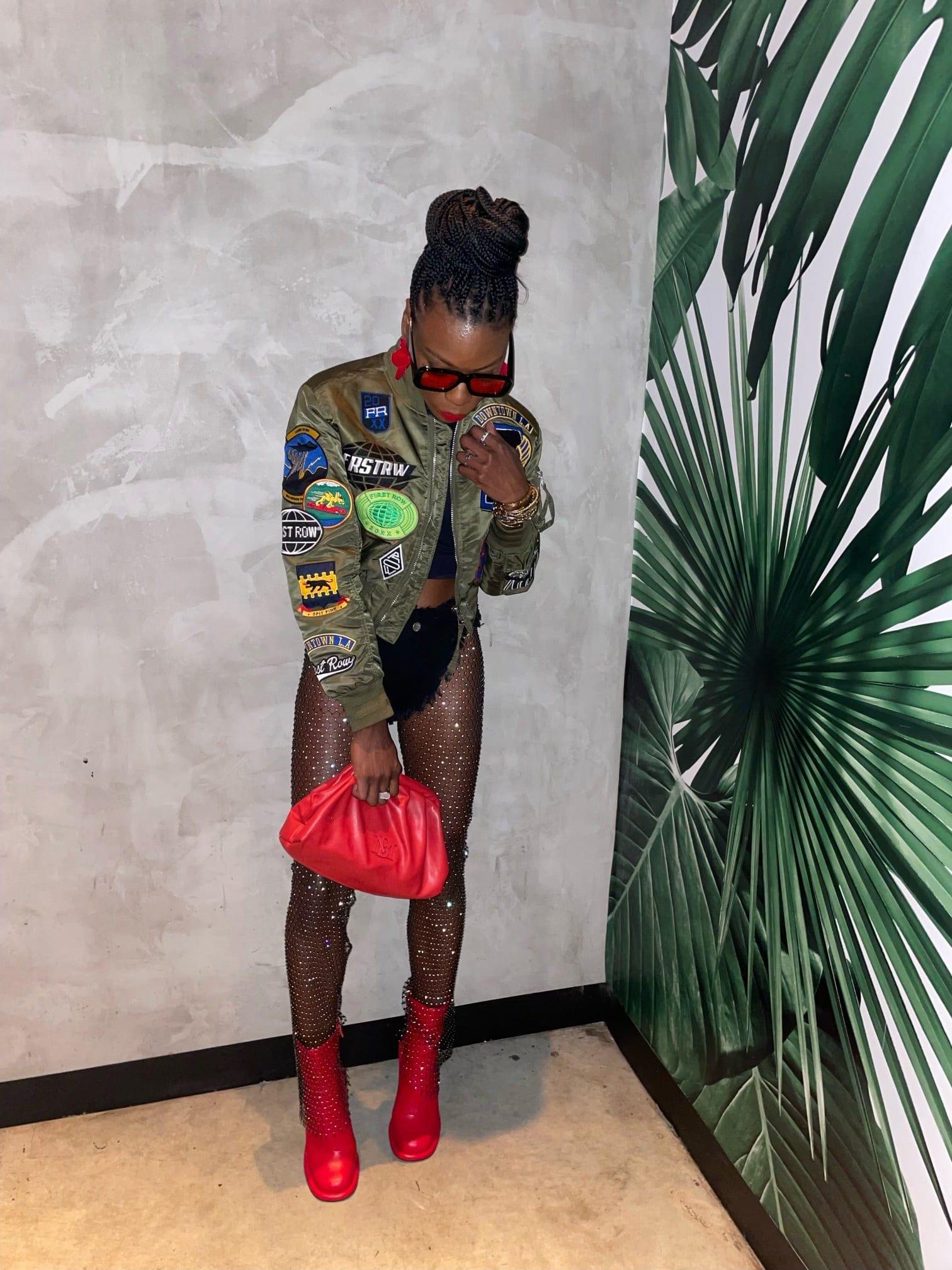 Coexist Multi Patches MA-1 Bomber Jacket - Da Bohemian Bazaar