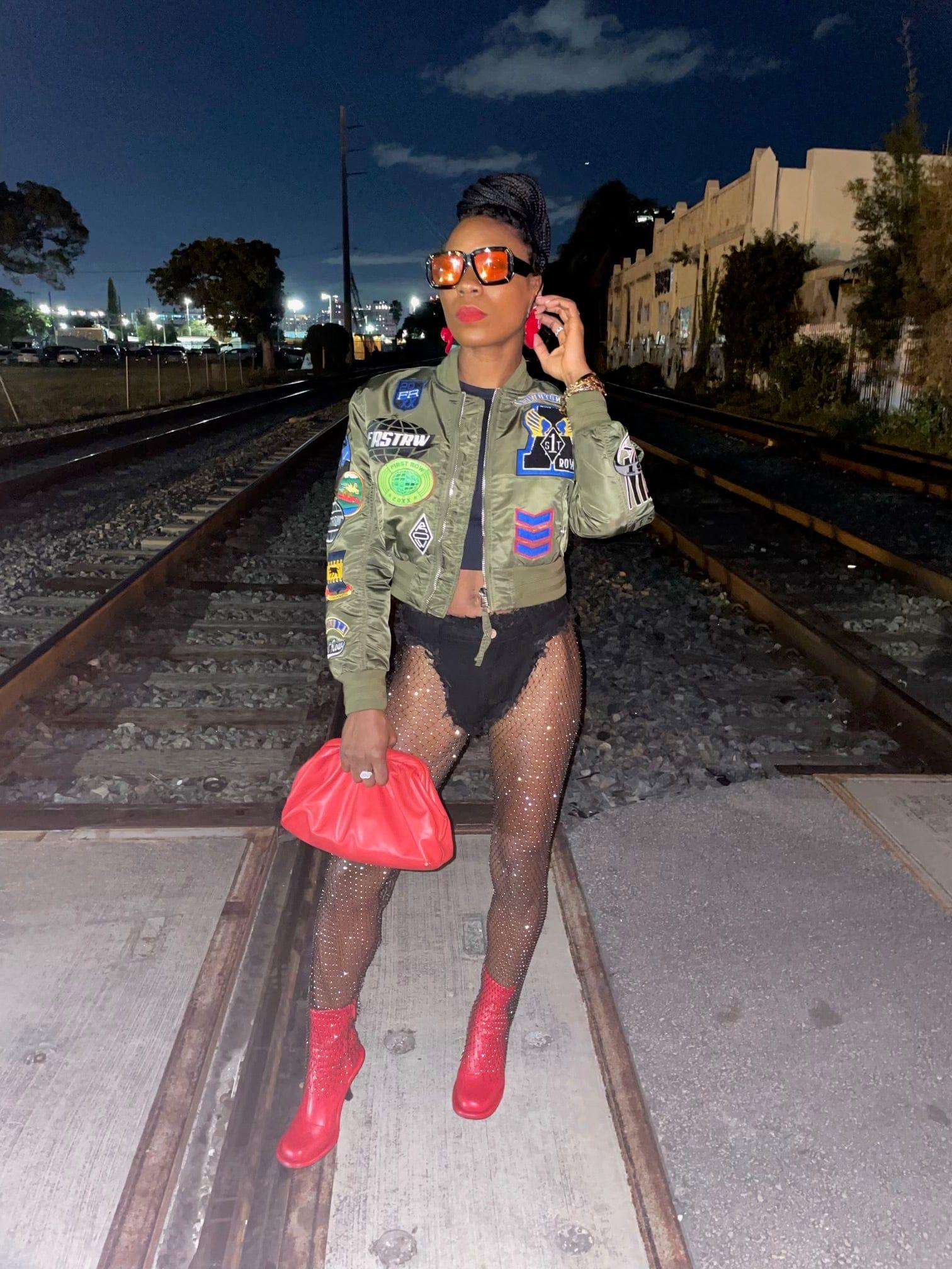 Coexist Multi Patches MA-1 Bomber Jacket - Da Bohemian Bazaar