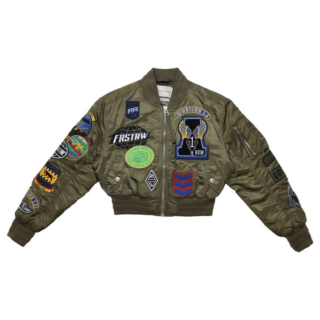 Coexist Multi Patches MA-1 Bomber Jacket - Da Bohemian Bazaar
