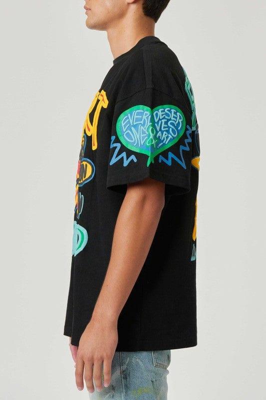 Flower Puff III Graphic Tee - Da Bohemian Bazaar