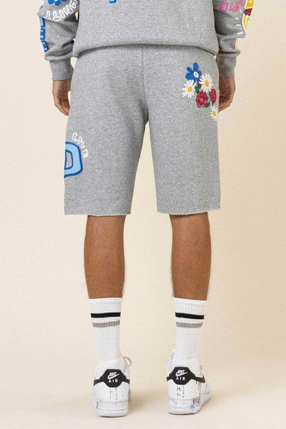Flower Puff Short - Da Bohemian Bazaar