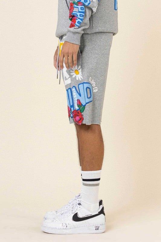 Flower Puff Short - Da Bohemian Bazaar