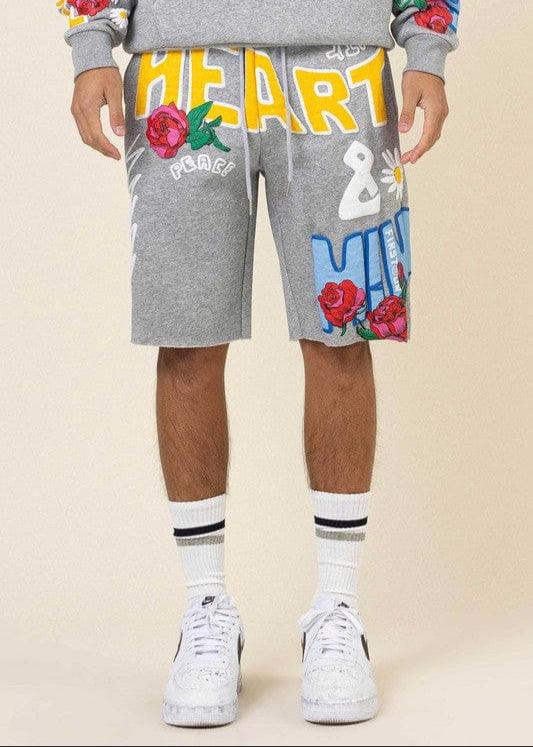 Flower Puff Short - Da Bohemian Bazaar