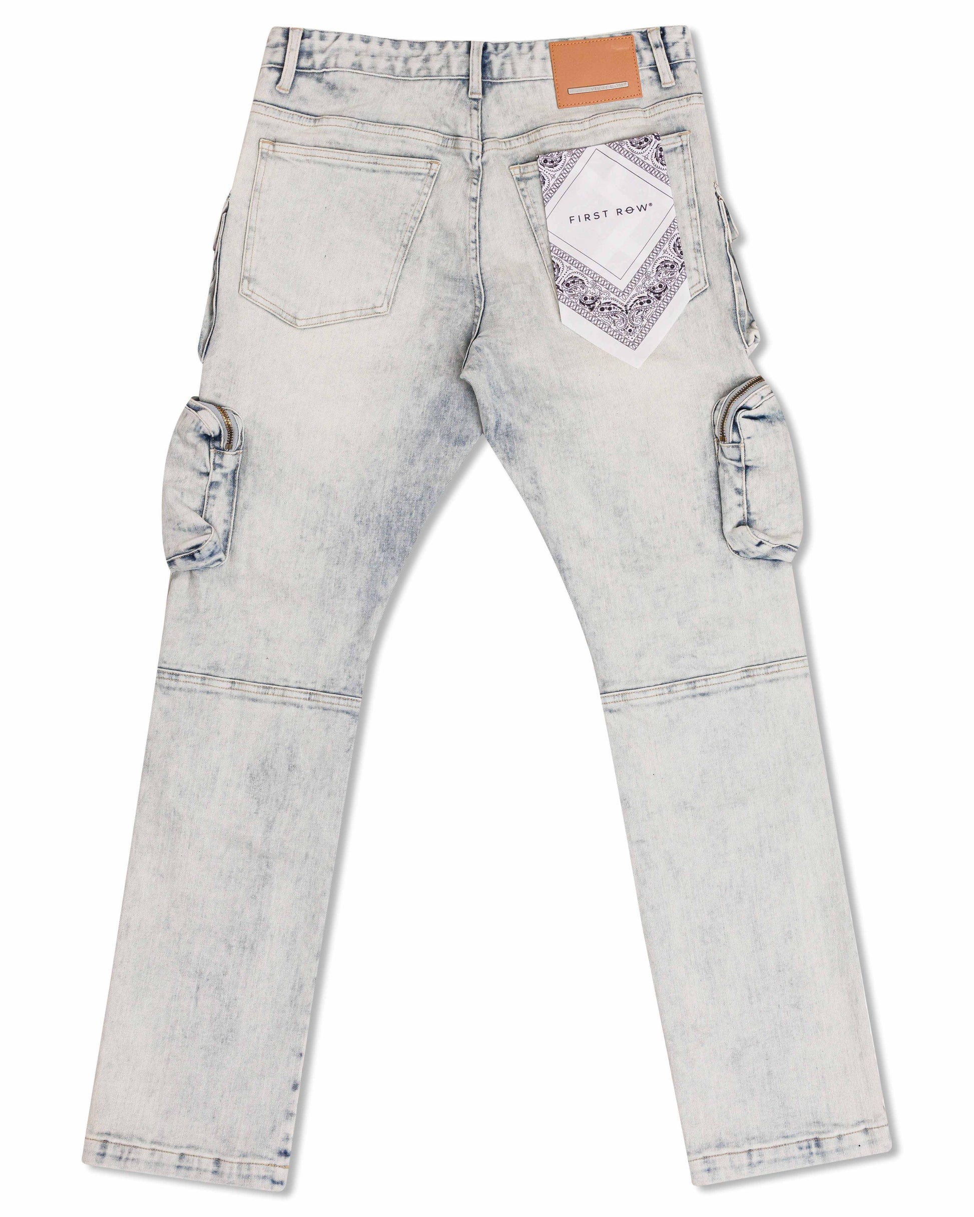 Cargo Denim Jeans - Da Bohemian Bazaar