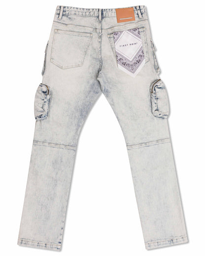 Cargo Denim Jeans - Da Bohemian Bazaar