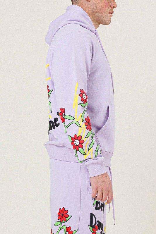Flower Terry Hoodie