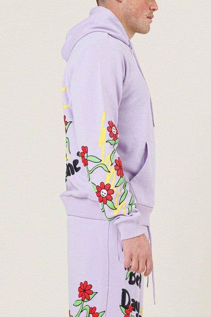 Flower Terry Hoodie