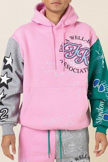 Color Block Hoodie - Da Bohemian Bazaar