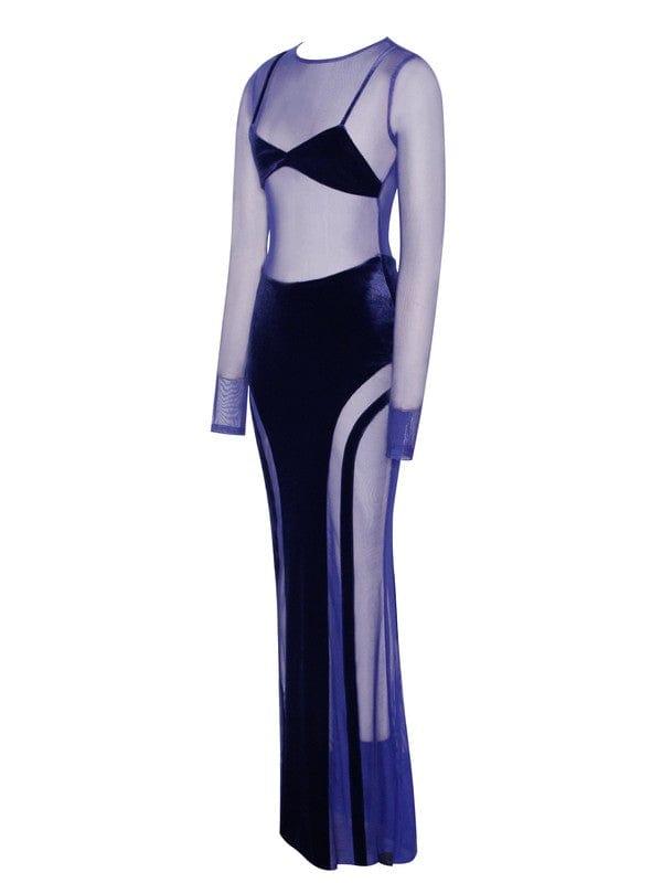 Shannon Velvet Maxi Dress