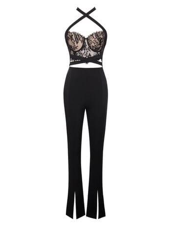 Carmela Halter Jumpsuit - Da Bohemian Bazaar