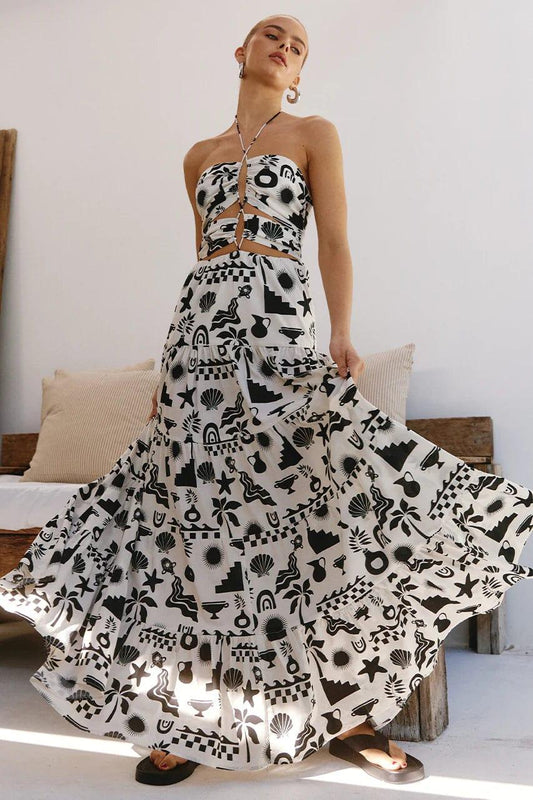 Nia Halter Dress - Da Bohemian Bazaar