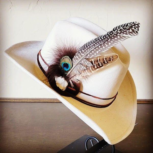Peacock Hat Band - Da Bohemian Bazaar