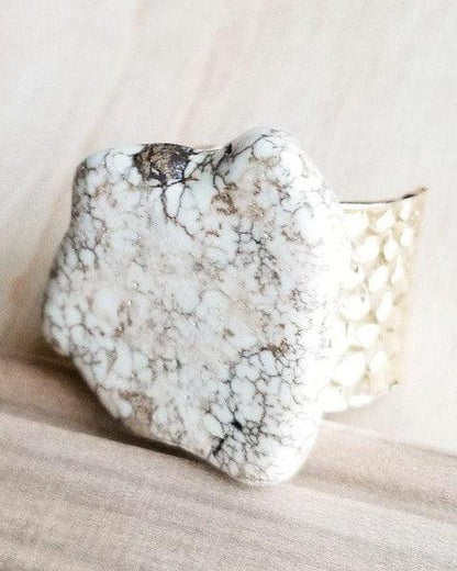 White Turquoise Ring - Da Bohemian Bazaar