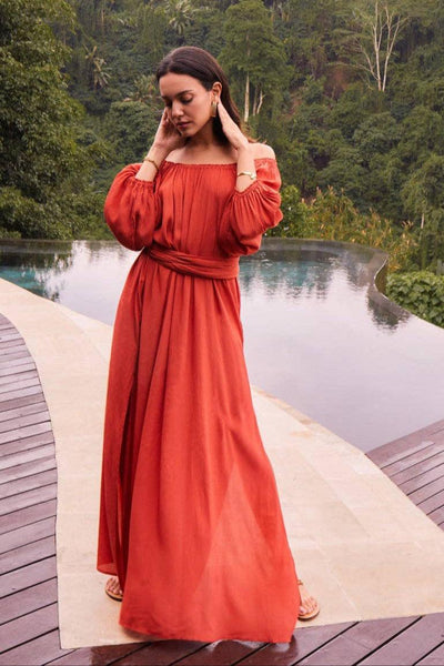 women's maxi wrap dress Flowy Hot Pink Women's Maxi Wrap Dress XL