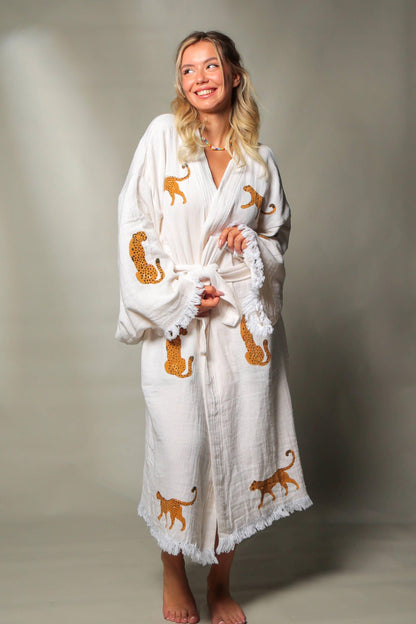 The LouLou Long Tiger Kimono - Da Bohemian Bazaar